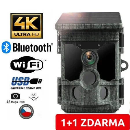 BUNATY 4K WiFi Solar + 32GB karta