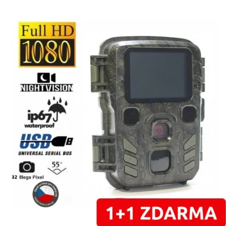 Fotopast Bunaty Mini Full HD | Kompaktní fotopast do lesa