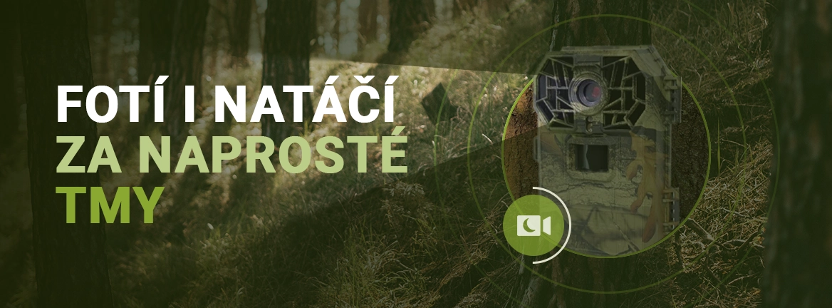 natáčí i absolutní tmě